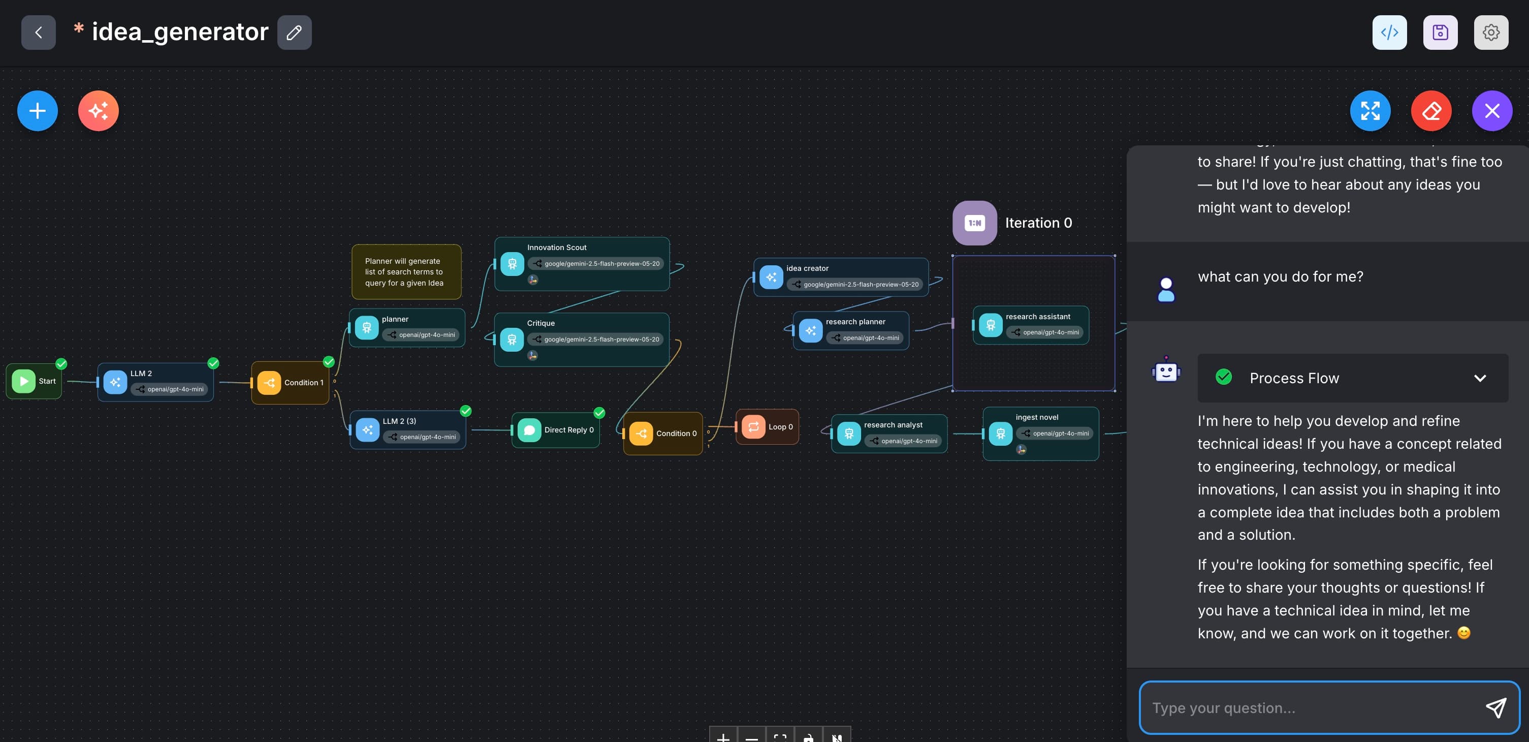 Advanced AI Chatbots using No-Code Tools