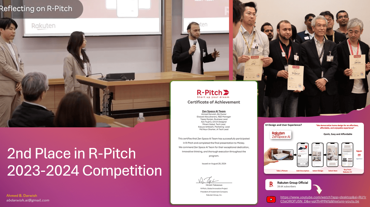 2nd Place R-Pitch — ZenSpace AI