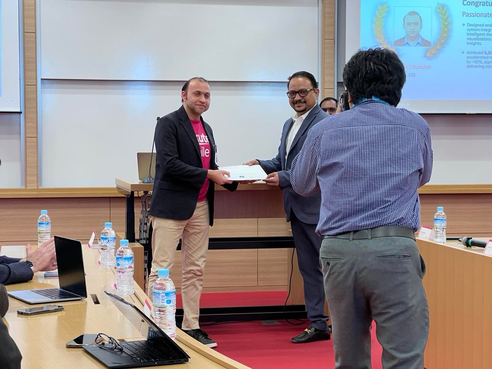 Passionately Professional Award — Rakuten Mobile CEO - Ceremony